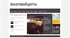 Desktop Screenshot of intermediarte.org